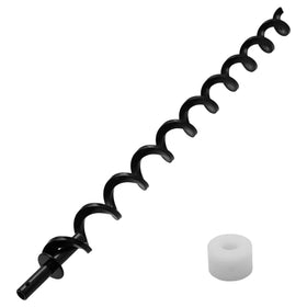 COMVIEE PB1000XL-031-R00 auger shaft screw for Pit Boss grills ensures pellet feed restoration.