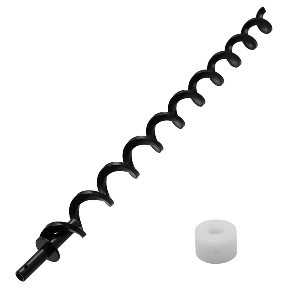 COMVIEE PB1000XL-031-R00 auger shaft screw for Pit Boss grills ensures pellet feed restoration.