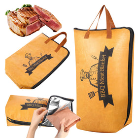 Concons BBQ blanket with wide-mouth design for easy insertion and resting of large meat cuts