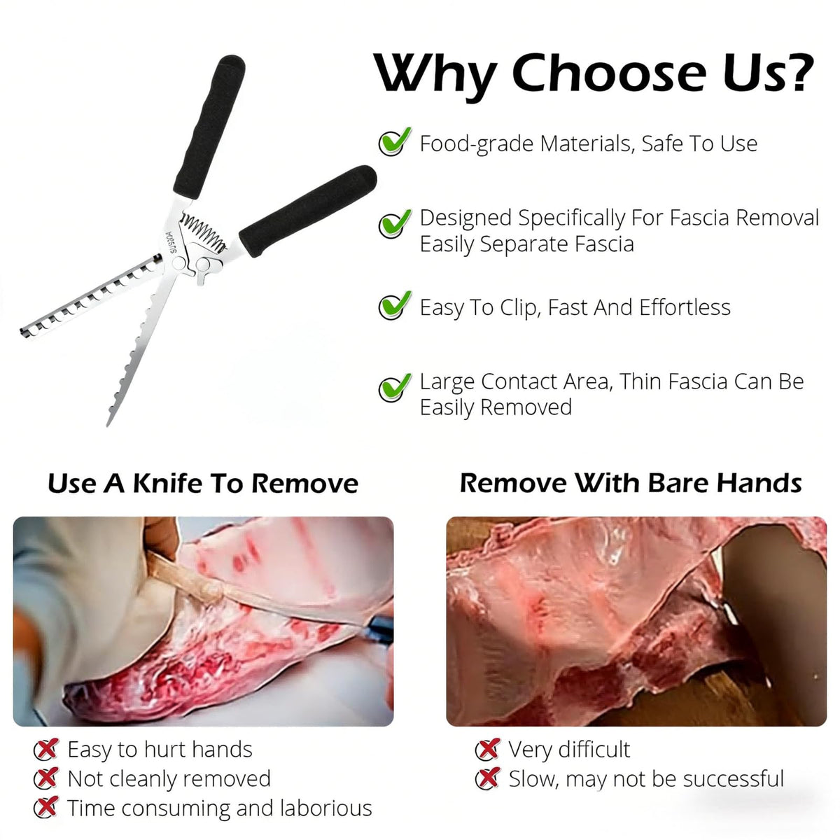 Concons dishwasher-safe design for easy cleaning after grilling