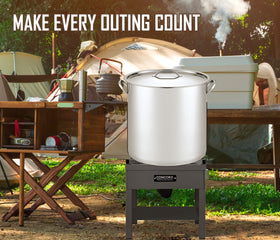 Concord banjo propane burner for frying, stir-frying, and robust outdoor meals