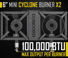 Concord Block Burner Max wok side ready for stir-fry and quick high-heat meals.
