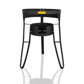 Concord Comal Stand for discada setup supports versatile outdoor cooking.