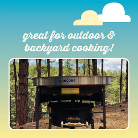 Concord Roadster black powder-coated finish weather-resistant for outdoors