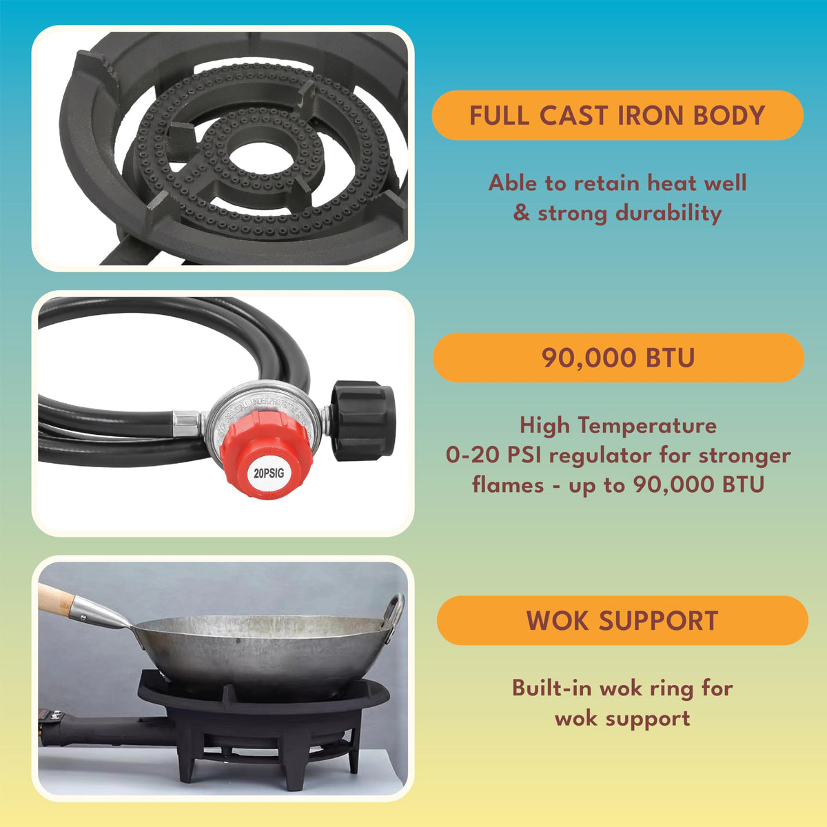 Concord Roadster dual-control rings for flexible heat management