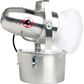 Concrobium Mold Control Fogger in use for large-area application with a fine mist.