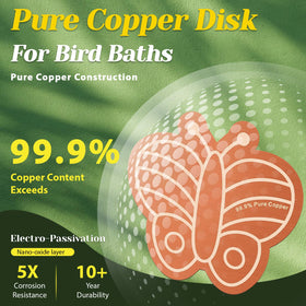 Conderyang 3pc set expands coverage for larger birdbaths.