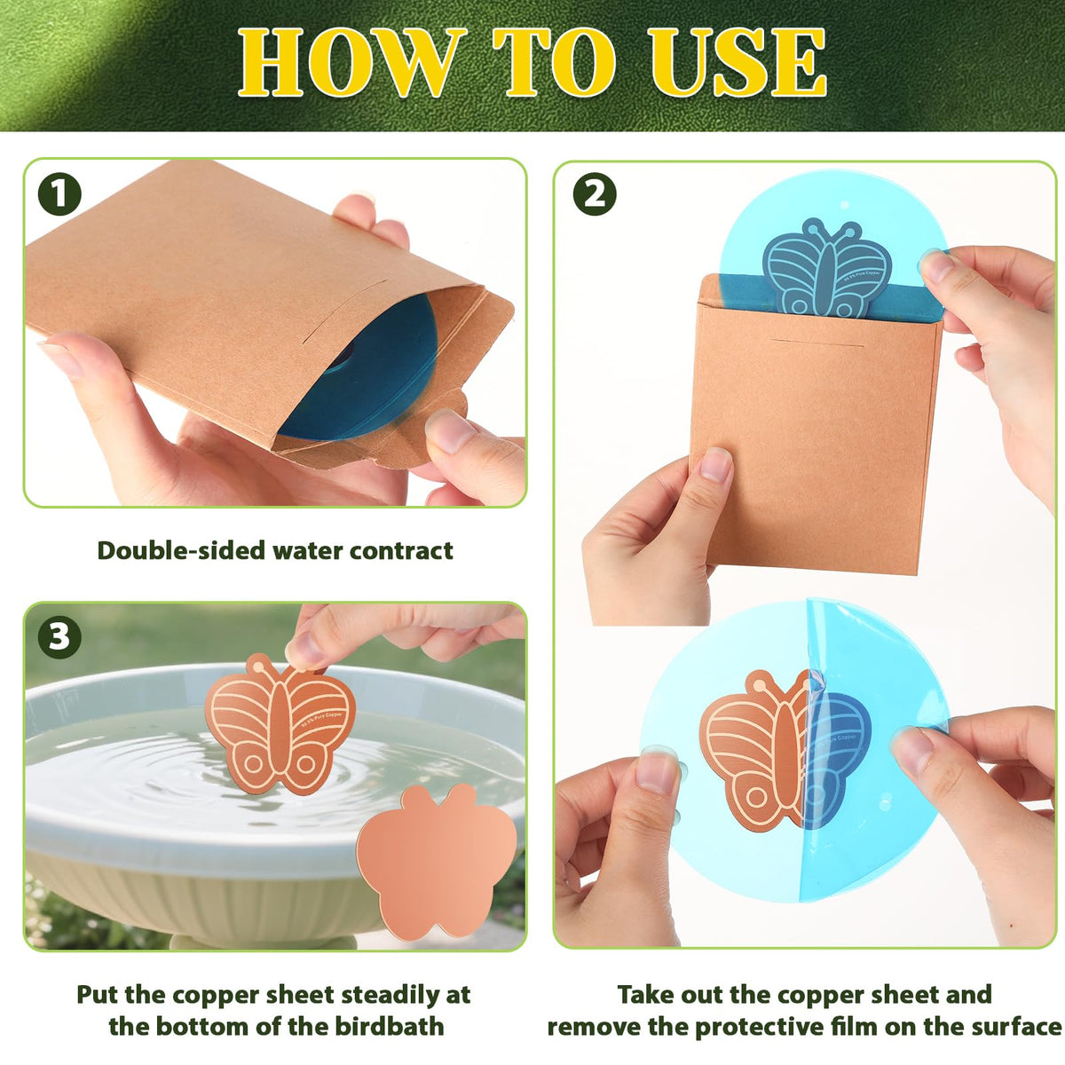 Conderyang easy-care discs offer long-lasting water purification potential.