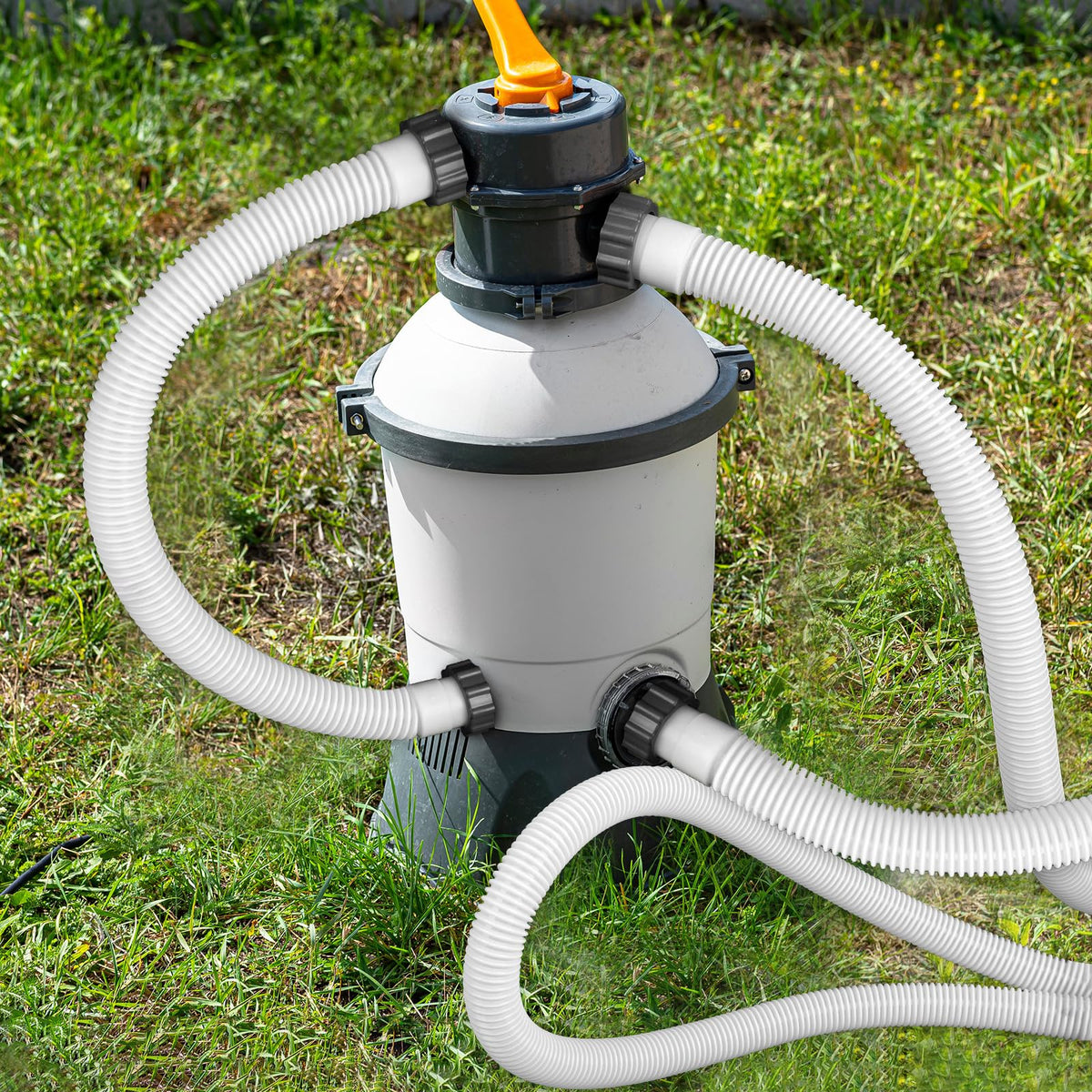 Knob design enables tool-free installation for quick setup.