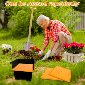 No fabric required; quick drop-in installation for indoor and outdoor pots.