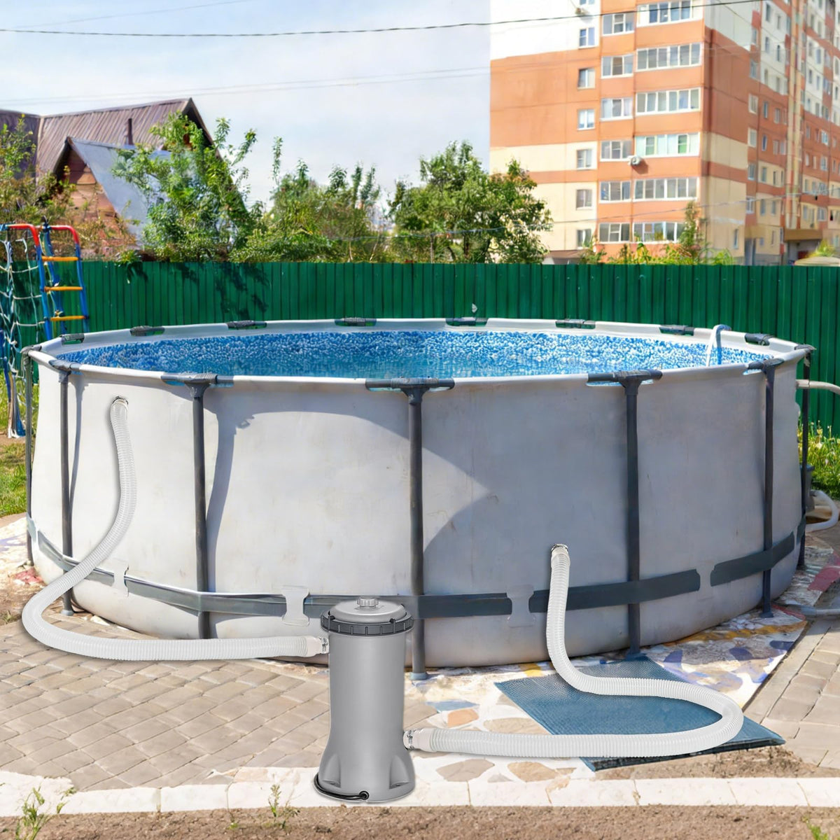 Conderyang ideal for maintenance tasks like water changes and filtering.