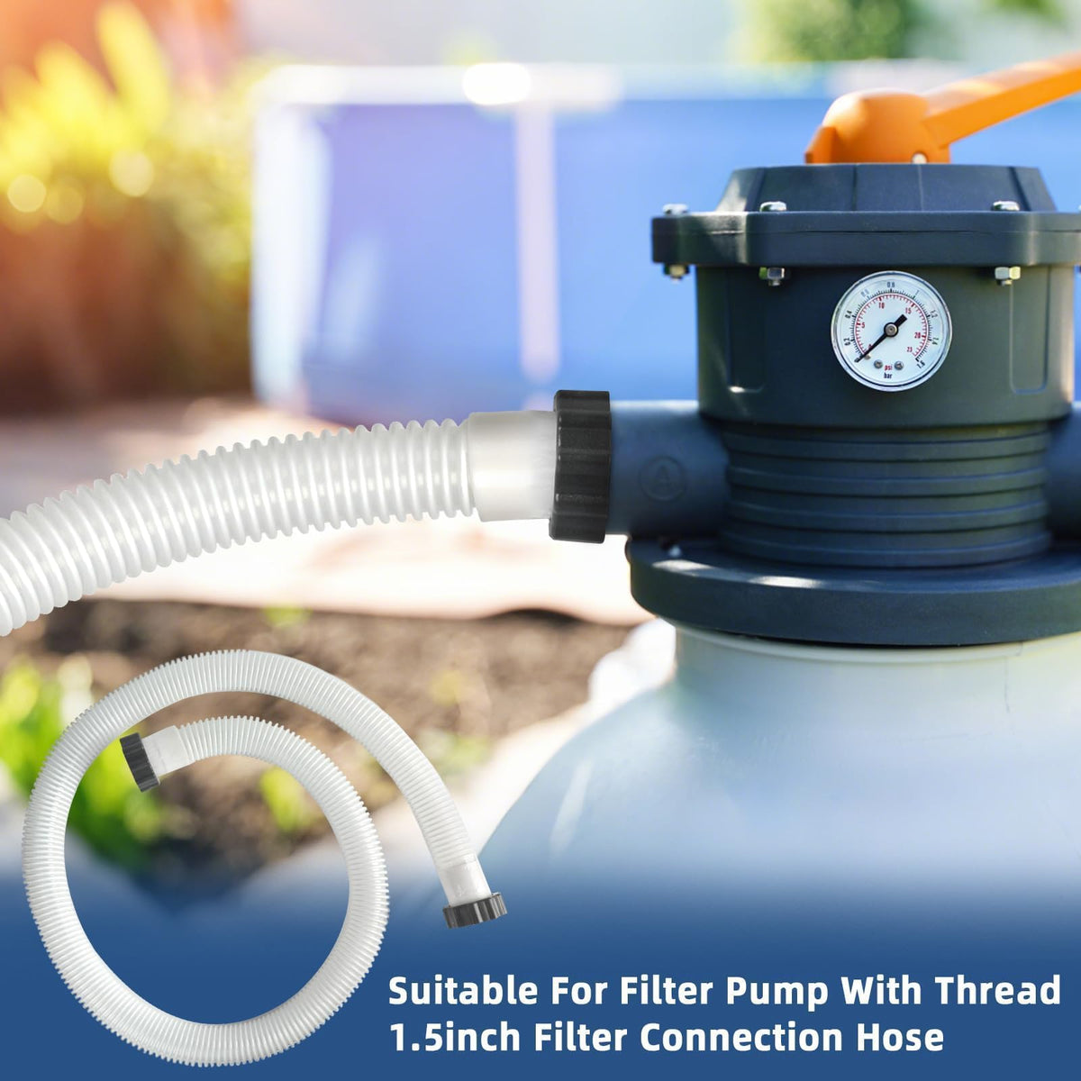 Conderyang includes gray leak-resistant rings for a tight, secure connection