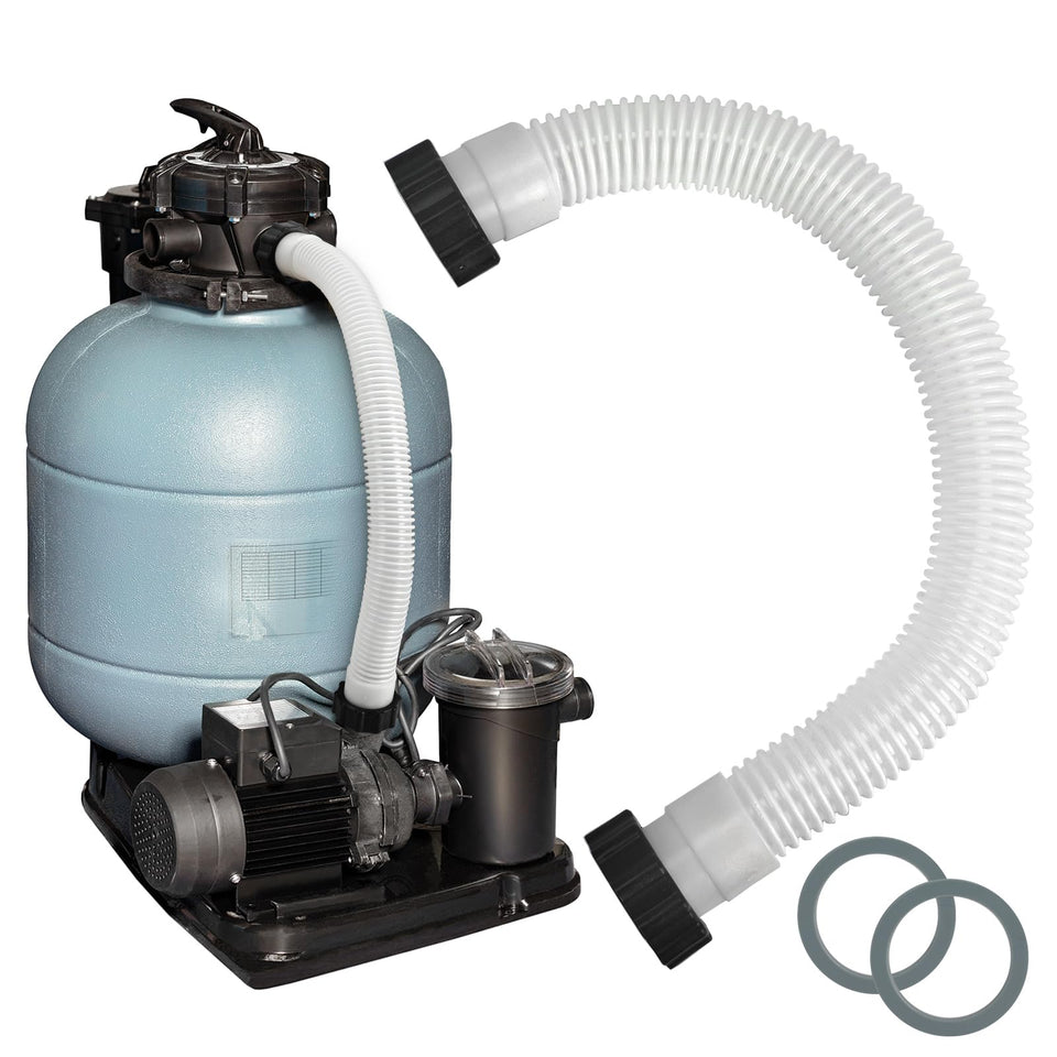 Conderyang pool hose 1.5 inch diameter for secure above-ground pool connections