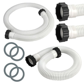 Conderyang pool hose 6ft length, durable EVA for above-ground pools.