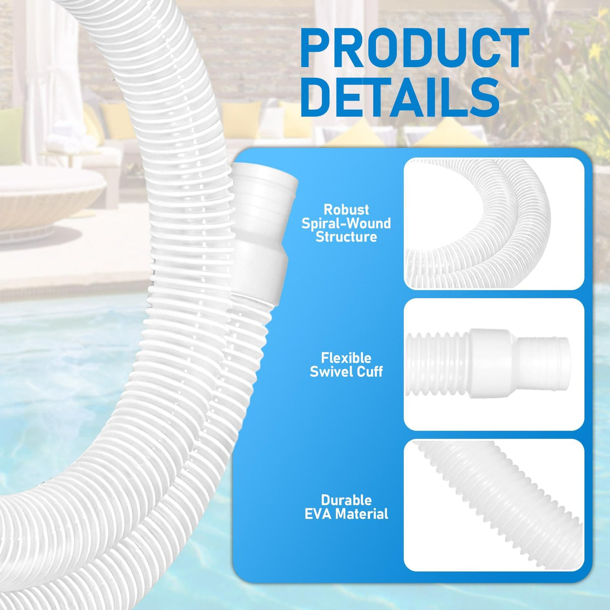 Bracket system stabilizes Conderyang hose ends to prevent leaks