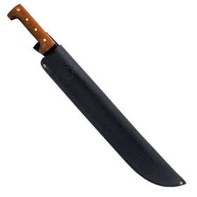 Condor 1075 high-carbon steel machete emphasizes durability and edge retention for demanding chores.
