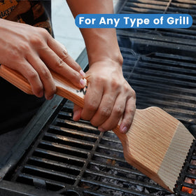 CONSDAN bristle-free design prevents bristles from shedding into food.