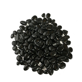 CONSDAN river rocks natural colors for decorative display and fade-resistant appeal.