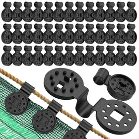Consripie shade clips 40pcs pack secure sun shade nets on windy days