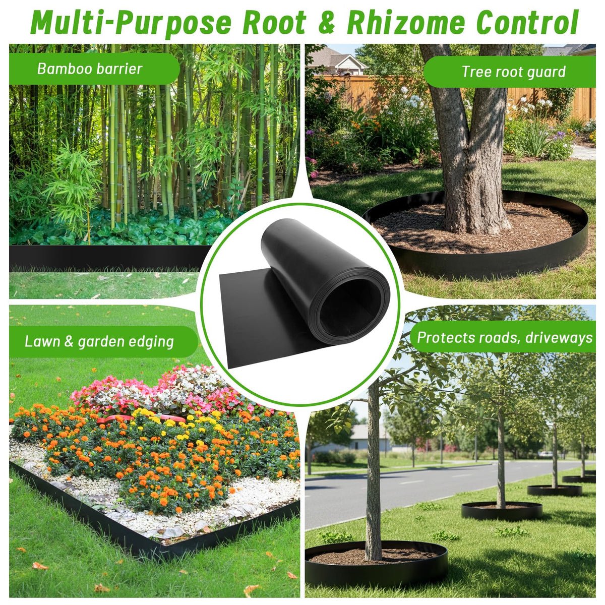 Convivium barrier comes in 12in, 17in, 24in heights with 15–20ft lengths