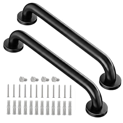 Conwithna safety-handle-bar wall-mount shows rugged stainless steel for outdoor durability and grip.