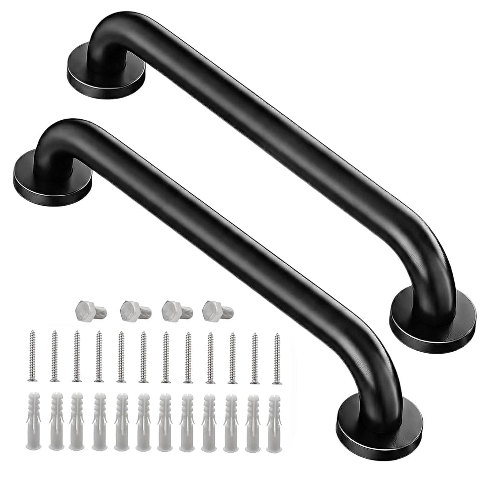 Conwithna safety-handle-bar wall-mount shows rugged stainless steel for outdoor durability and grip.