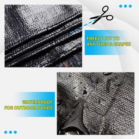 Coocure koi and duck pond liner suitable for fish and water features.