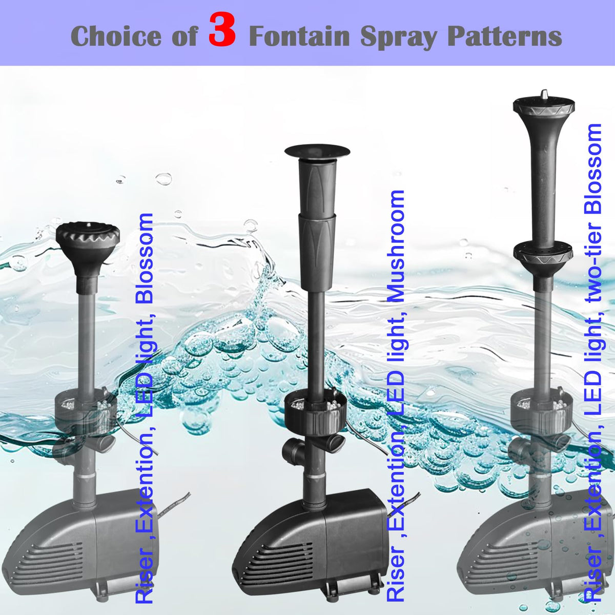 COODIA pond filter with pump in action providing steady flow.