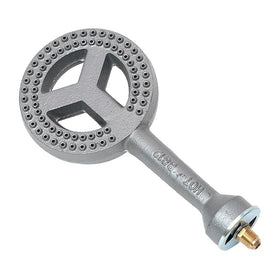 Cookamp cast iron head with regulator-ready design supports safe DIY heating.