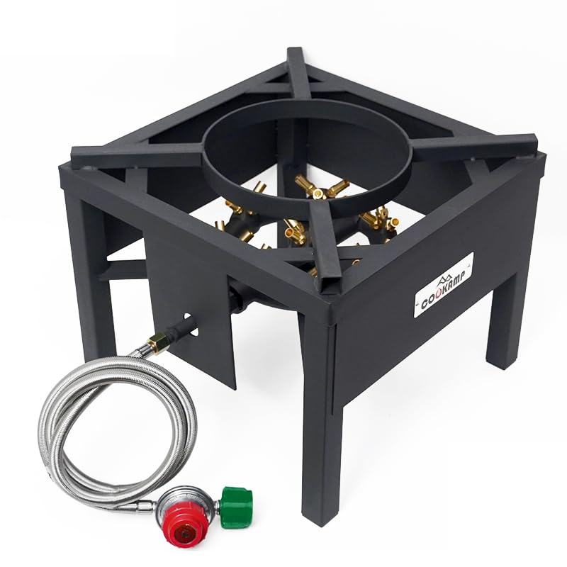 COOKAMP durable powder coated finish suits rugged outdoor environments.