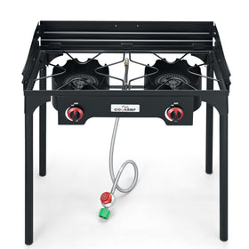 COOKAMP SA2510 regulator and hose ensure adjustable gas flow
