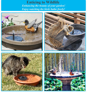 Cookayler easy install solar pump for ponds, pools, and garden features