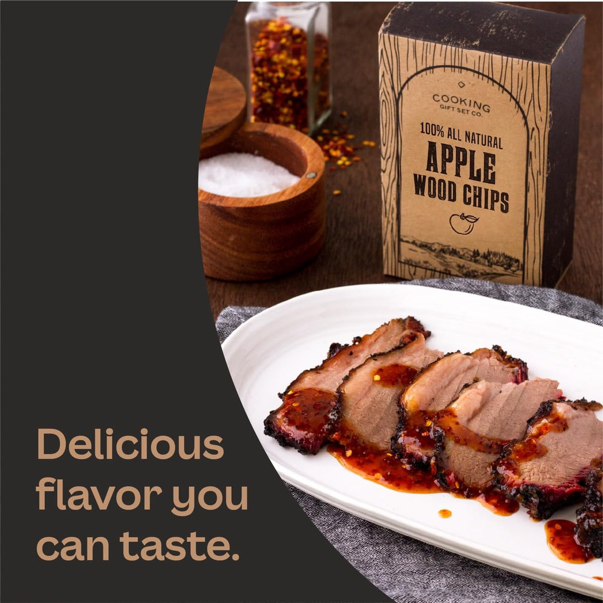 Cooking Gift Set gift packaging showcases a thoughtful grilling bundle