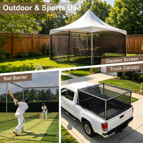 Cool Area customizable shade tarp sized to fit your outdoor space.