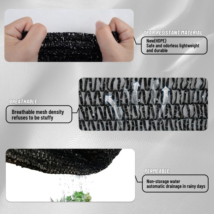 Cool Area shade cloth suitable for greenhouse shade and climate control