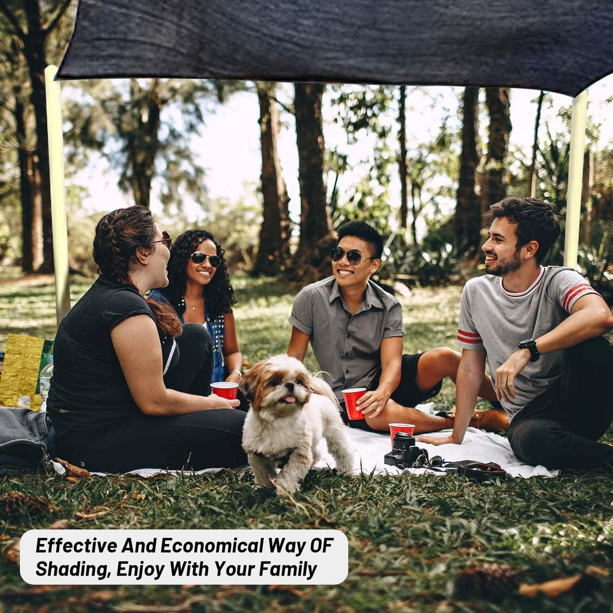 Cool Area versatile outdoor shade cloth for multiple spaces