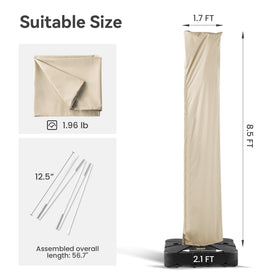 CoolCover by Han fabric is water-repellent and UV-resistant.