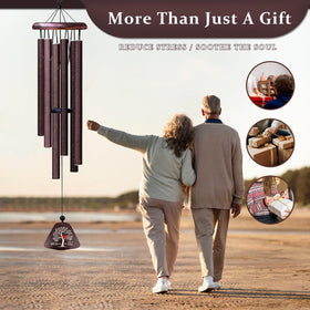 Coolertaste garden patio wind chimes brighten porches with soothing tones.