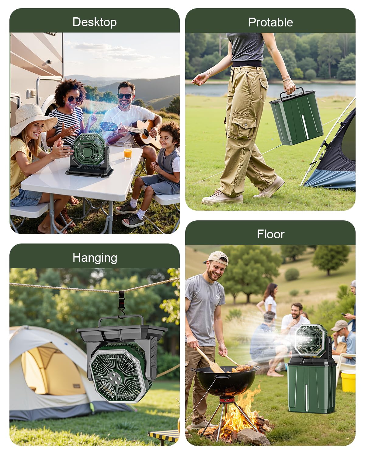 Coolice heavy-duty outdoor misting fan built for tough environments.