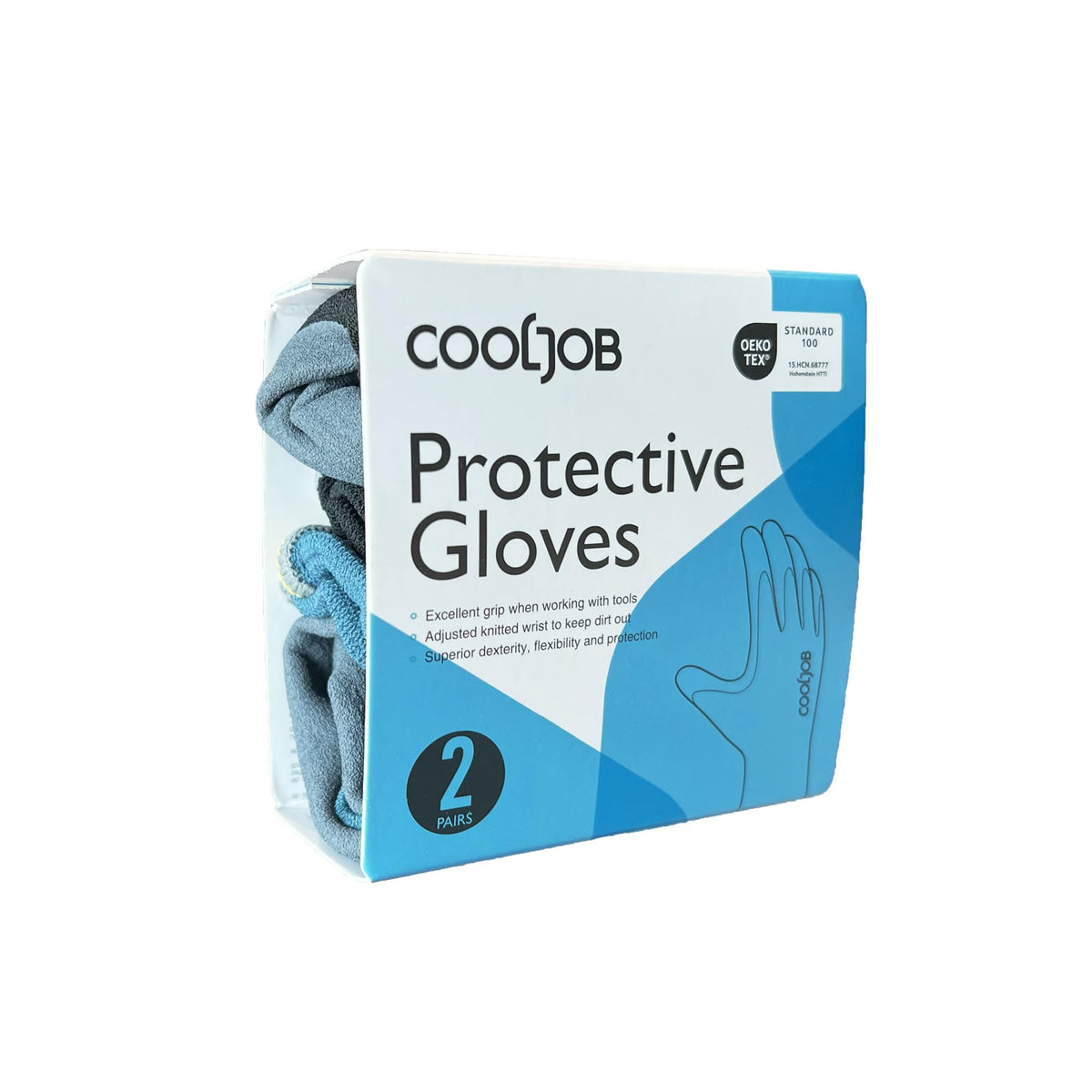 COOLJOB gloves are machine washable for easy cleanup after garden chores.