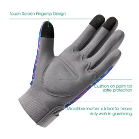 COOLJOB breathable mesh top keeps hands cool while weeding and planting.