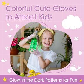 COOLJOB glow lightweight flexible gloves for small hands and grip