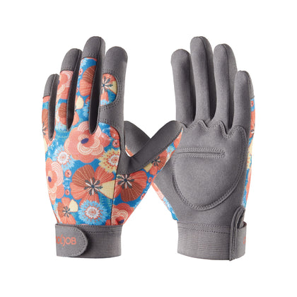 Cooljob large gardening gloves for women protect hands from thorns during pruning