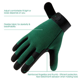 COOLJOB Thorn Proof Gloves palm cushion detail supports comfortable digging