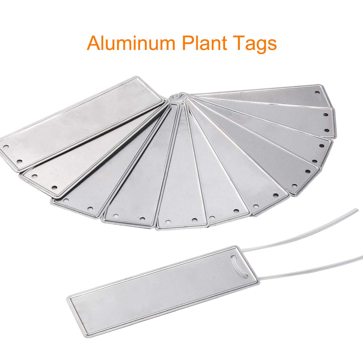 Coolrunner durable aluminum tags endure years of outdoor labeling
