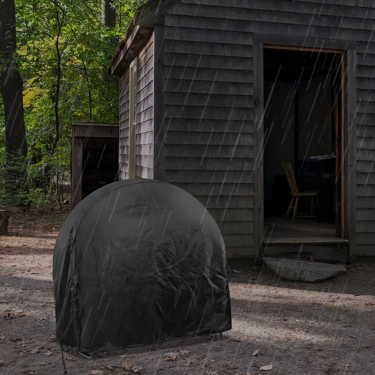 Coolrunner black finish adds a sleek outdoor look