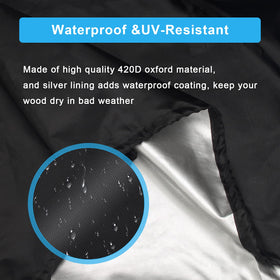 Coolrunner drawstring bottom secures cover against strong winds