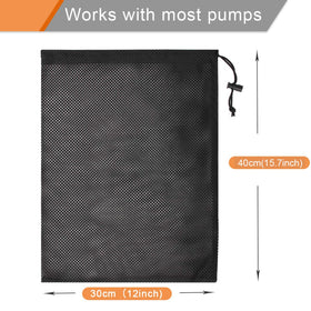 Coolrunner 2mm mesh bag prevents debris entry and reduces clogging.