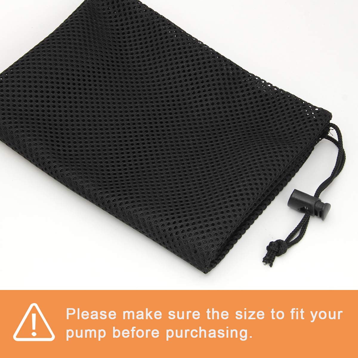 Coolrunner bag sized 12x15-7 inches fits most pumps.
