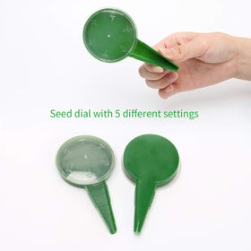 Coolrunner seedling dibber and widger for transplanting seedlings smoothly